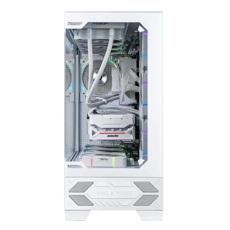 Valkyrie VK03 ATX Mid Tower Gaming PC Case LCD Display Without Fan